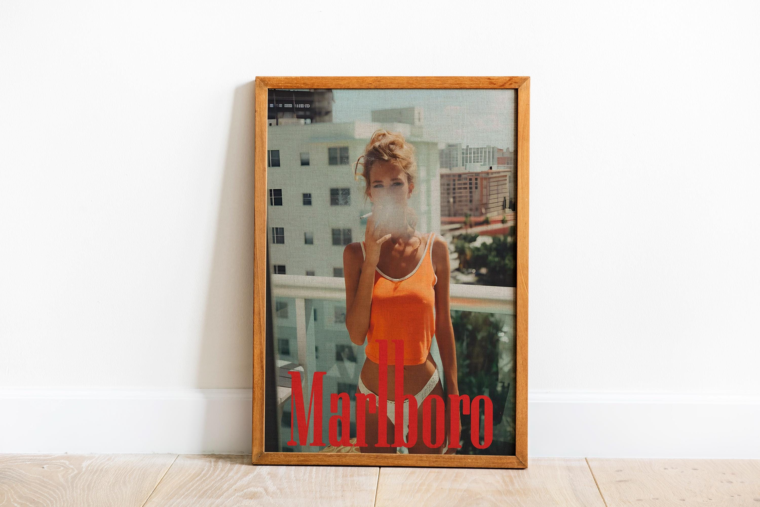 Western marlboro poster - Etsy 日本