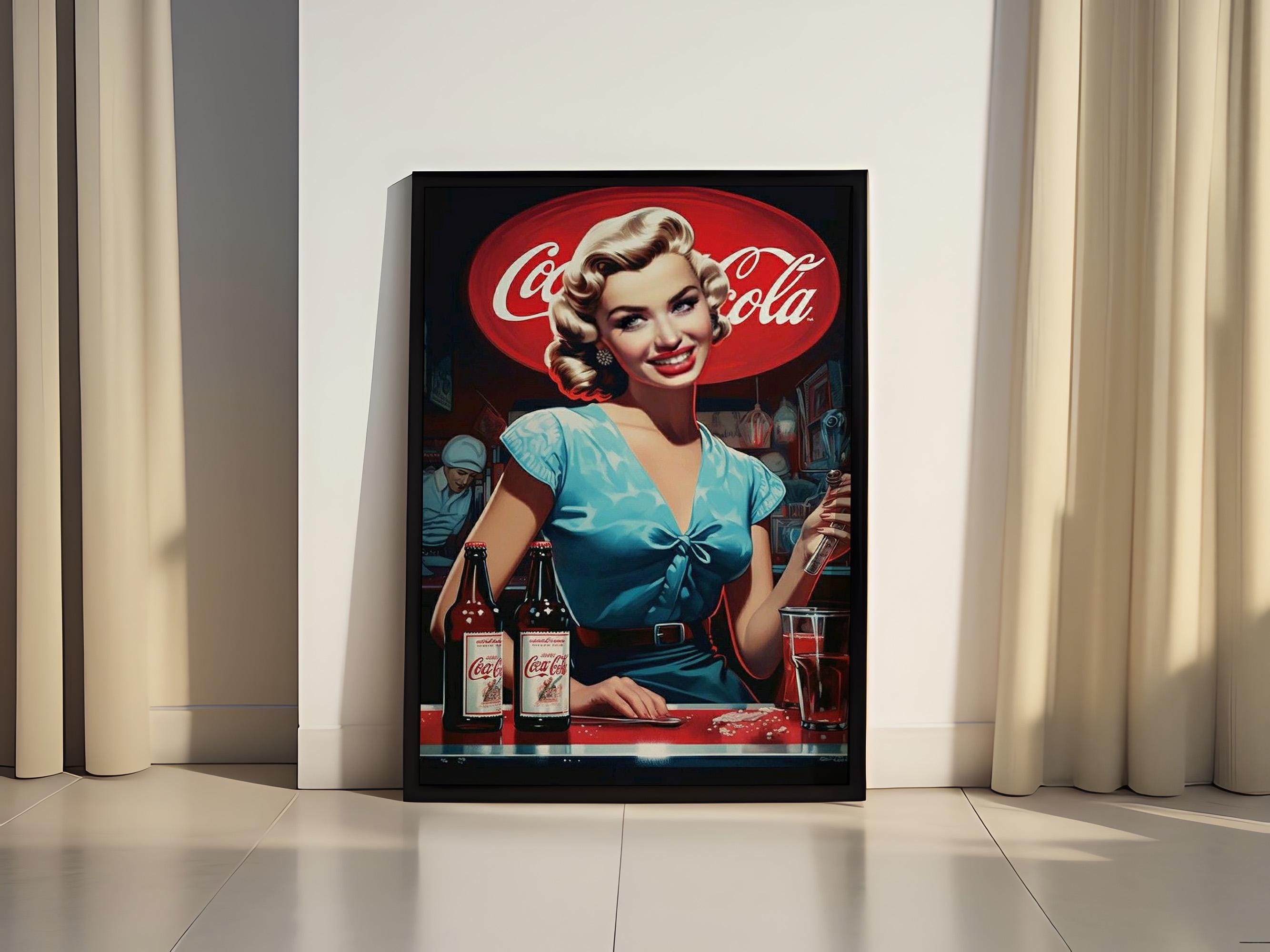 Coca Cola Shop Poster - Etsy Coca Cola Shop Poster - Etsy