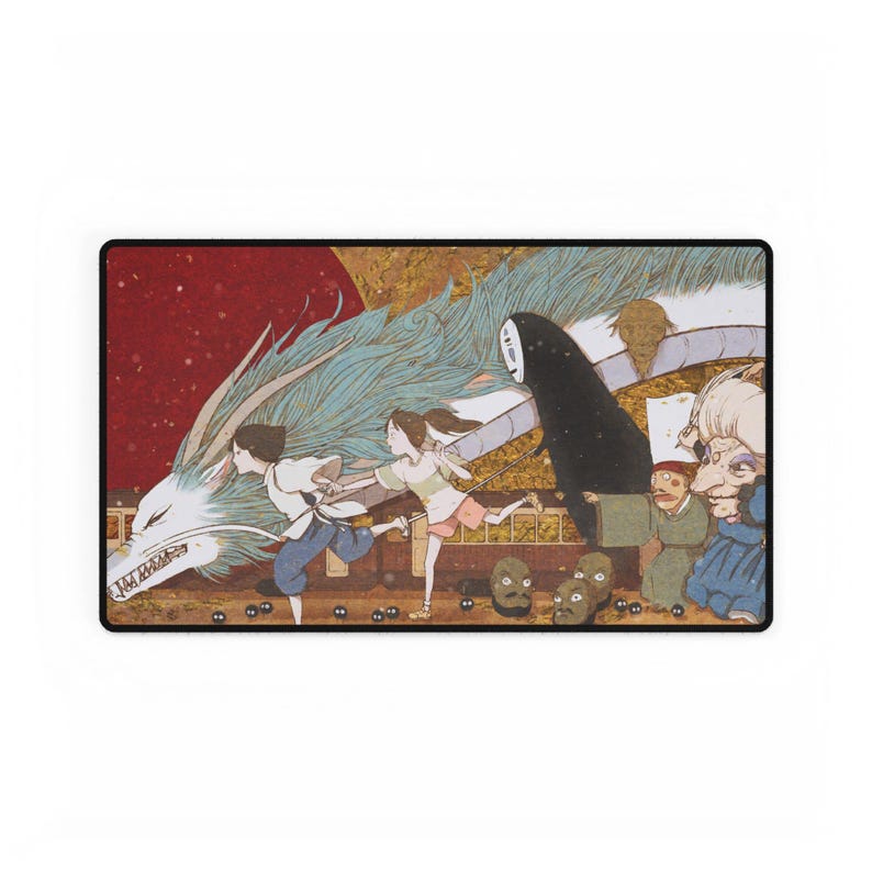 Spirited Away - Anime Desk Mat, Artistic Mouse Pad, Gaming Protector, Unique Home Office Decor image 3