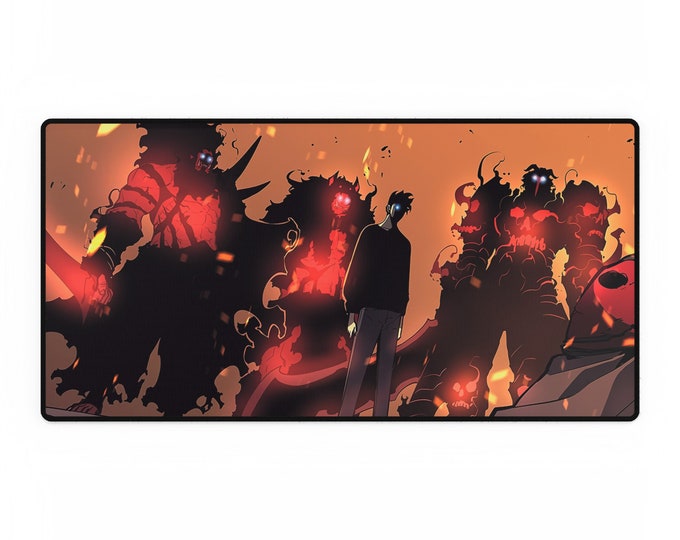 Solo Leveling Mousepad - High-Quality, Non-Slip, Anime Gaming Mat