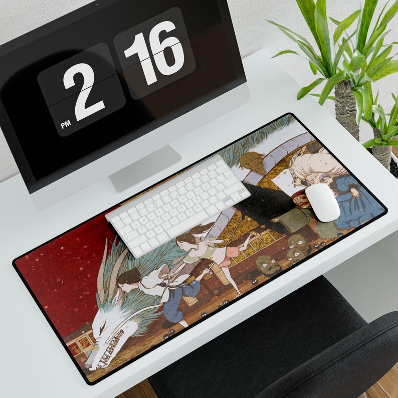 Spirited Away - Anime Desk Mat, Artistic Mouse Pad, Gaming Protector, Unique Home Office Decor image 4