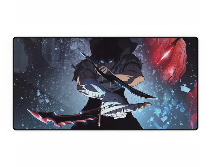 Solo Leveling Mousepad - High-Quality, Non-Slip, Anime Gaming Mat