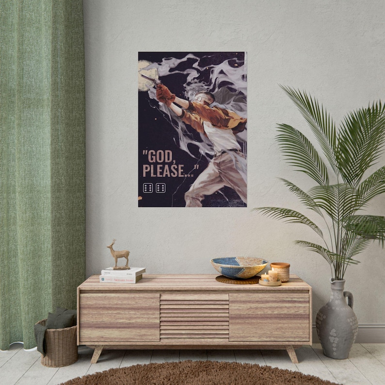 Disco Elysium Video Game Rolled Poster - Fine Art, Semi-Glossy, or Matte Paper Options, Multiple Sizes, Horizontal and Vertical, Giclée image 4