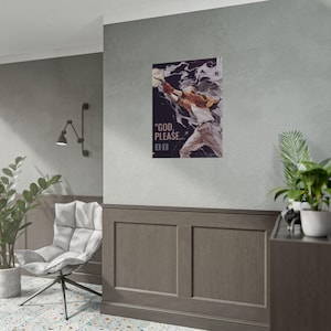 Disco Elysium Video Game Rolled Poster - Fine Art, Semi-Glossy, or Matte Paper Options, Multiple Sizes, Horizontal and Vertical, Giclée image 3