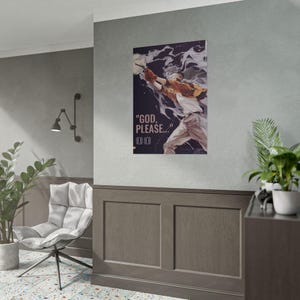 Disco Elysium Video Game Rolled Poster - Fine Art, Semi-Glossy, or Matte Paper Options, Multiple Sizes, Horizontal and Vertical, Giclée image 2