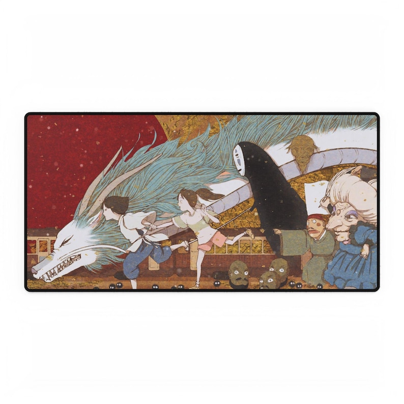 Spirited Away - Anime Desk Mat, Artistic Mouse Pad, Gaming Protector, Unique Home Office Decor image 1