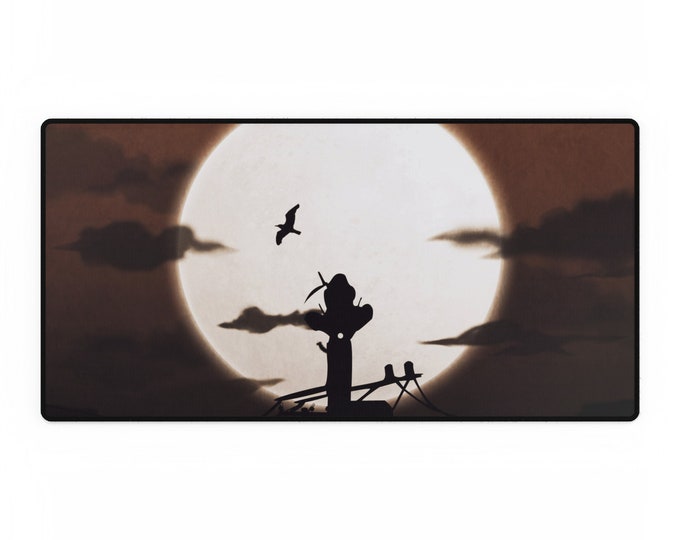 Naruto Itachi Uchiha Mousepad - High-Quality, Non-Slip, Anime Gaming Mat
