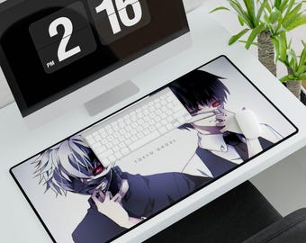 Retro Anime Tokyo Ghoul Mousepad - High-Quality, Non-Slip, Anime Gaming Mat