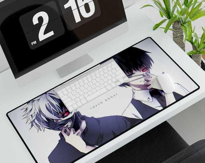 Retro Anime Tokyo Ghoul Mousepad - High-Quality, Non-Slip, Anime Gaming Mat