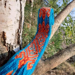 Birka, Tablet Woven Belt For Viking Reenactment Tablet Weave, Card Weaving, Folk, Etno Belt, Medieval Costumes, Strap, Viking clothes, boho
