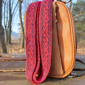 Tracolla unica per borsa, tessitura di carte, abiti popolari, tracolla regolabile sostituibile intrecciata a tablet, tracolle alla moda, borsa con cintura intrecciata, tracolla boho