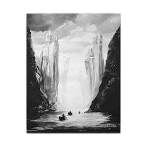Kings at the Gate Canvas Painting Print