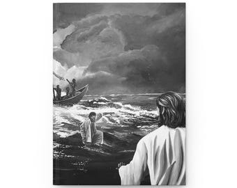 Walking on Waves Hardcover Notebook/ Prayer Journal