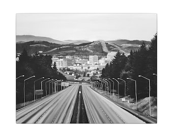 Welcome Home - Spokane, WA Canvas Painting Print