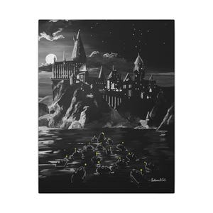Our New Home Canvas Painting Print