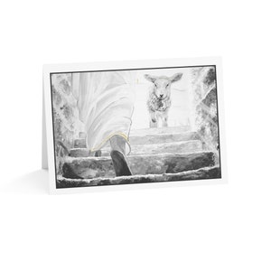 Sonntag Morgen (Ostern) Frameable 5x7 Grußkarte Bundle