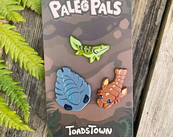 Paleo Pals: Devonian Minis | Prehistoric Enamel Pins