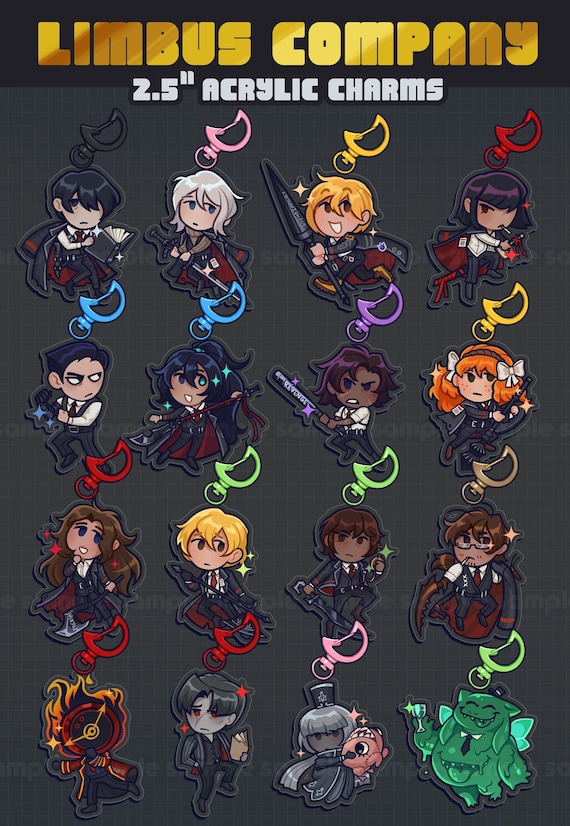 リンバスカンパニー シナー アクリルチャーム - Etsy 日本
