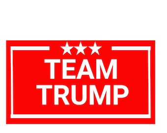 TRUMP Political  sticker x 4 (Mix or Match)