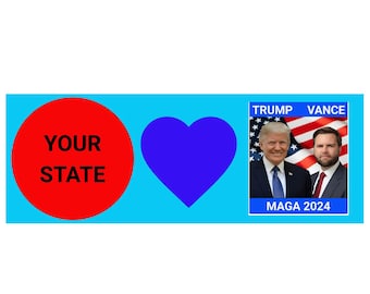 TRUMP Political  Bumper Sticker x 2
