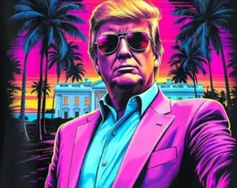TRUMP Political  Sticker x 2