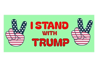 TRUMP Political Bumper Sticker Pack (4 Stickers)