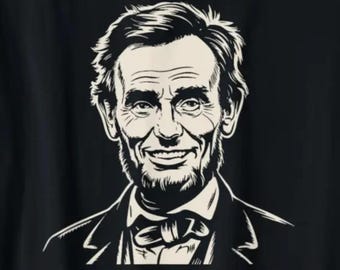 Naklejka „Uczciwy Abe Lincoln” x 2