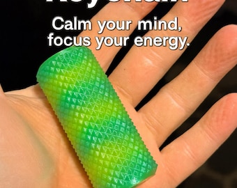 NeuroNudge Keychain Fidget Toy | ADHD Stress Relief Sensory Stimulation Tool