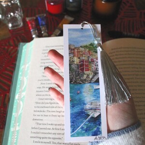 Italy Scene Painted Bookmark - Etsy