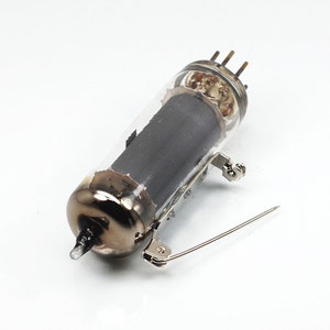 Vacuum Tube Brooch Pin- Steampunk, Industrial, Cyberpunk Jewelry, Contemporary Jewelry, Radio Tube, Post Apocalyptic, Grunge, Alternative
