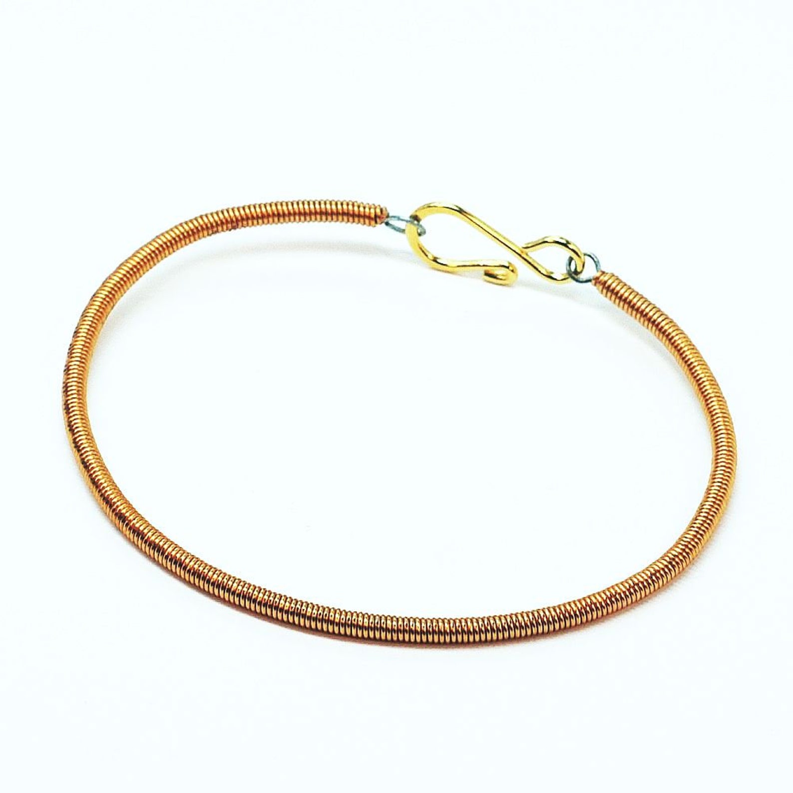 Copper Bass Guitar String Bracelet Guitar String Jewelry Etsy