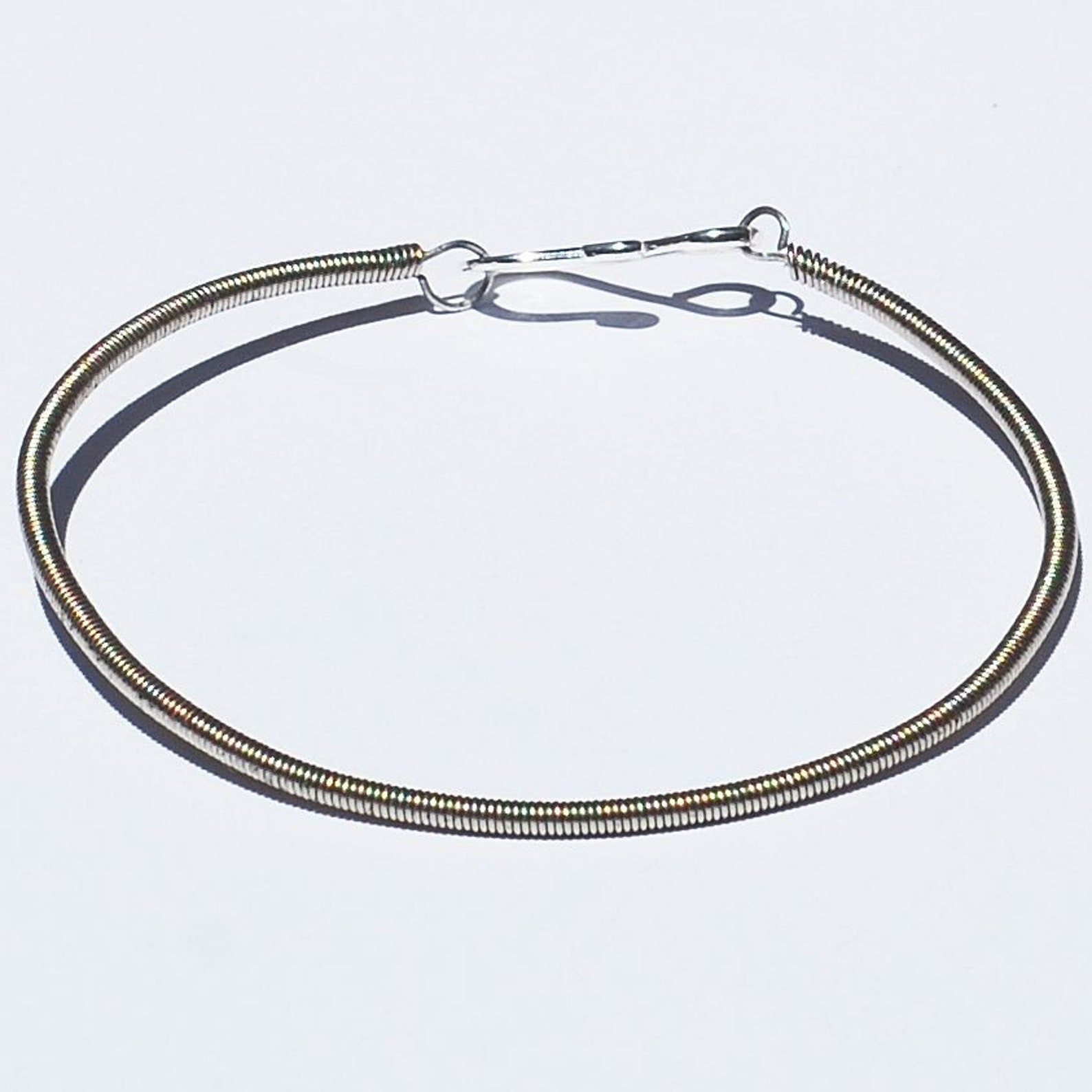 Bass Guitar String Bracelets 3 Upcycled Bass String Etsy