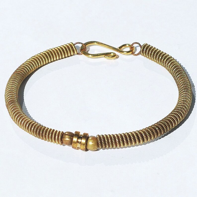 Guitar String Bracelet Upcycled Ball End Brass Guitar String Etsy