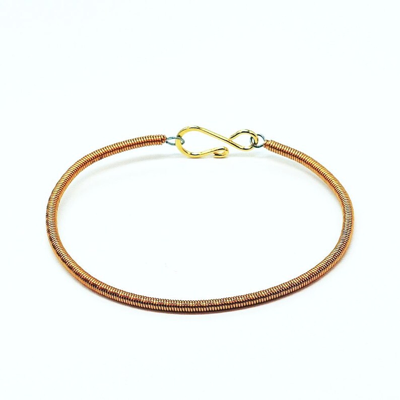 Copper Bass Guitar String Bracelet Guitar String Jewelry Etsy