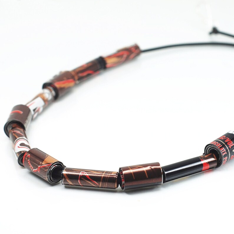 Brown Beer Can Necklace Shake Chocolate Porter Upcycled Etsy