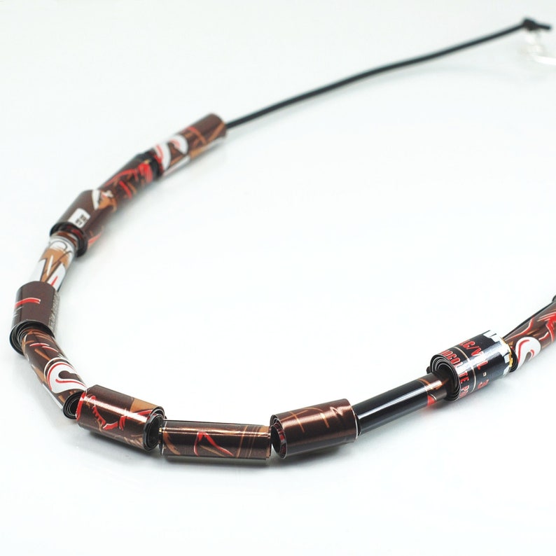 Brown Beer Can Necklace Shake Chocolate Porter Upcycled Etsy