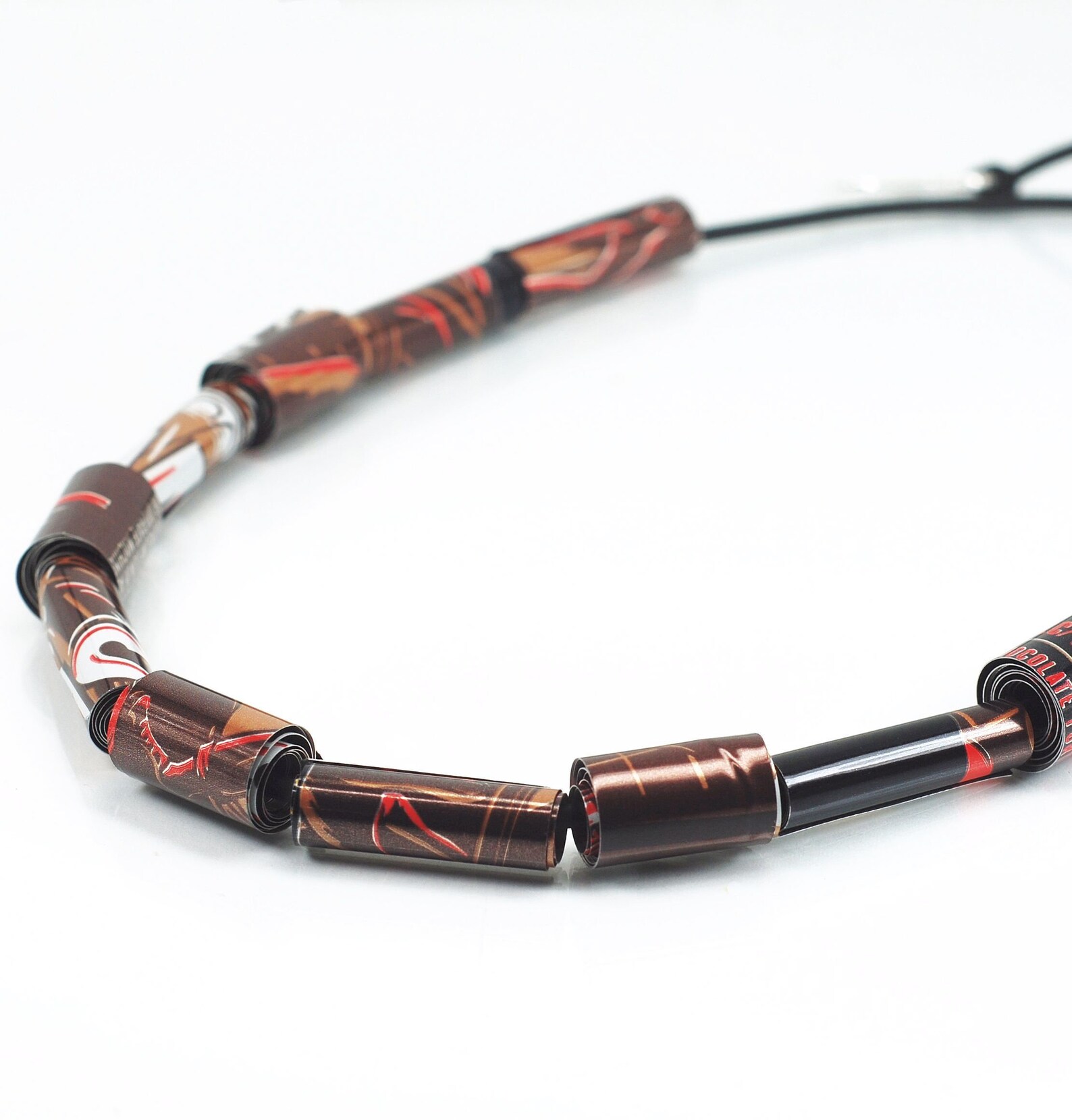 Brown Beer Can Necklace Shake Chocolate Porter Upcycled Etsy