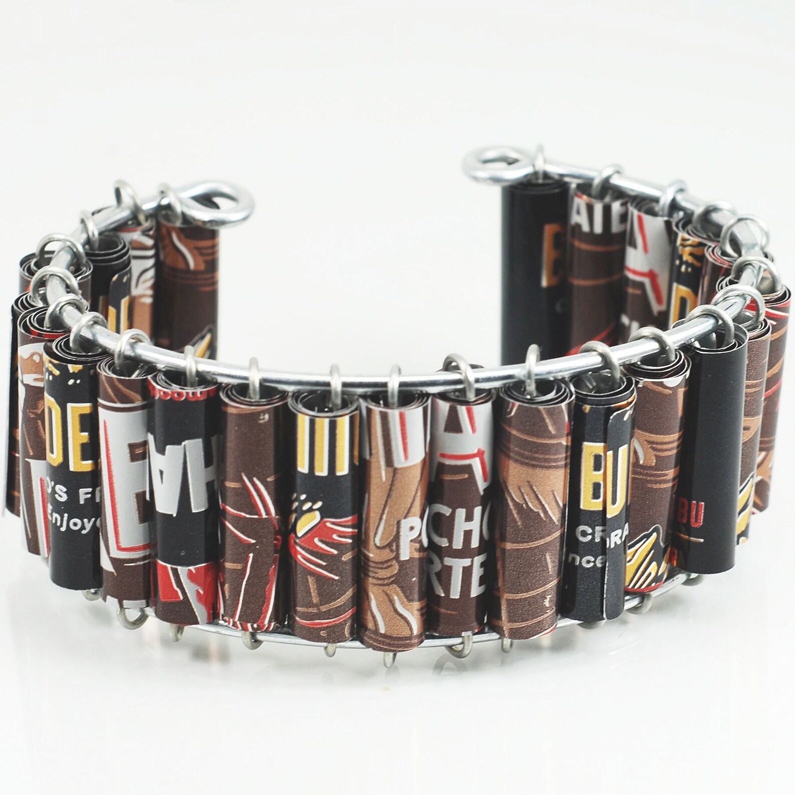 Brown Beer Can Necklace Shake Chocolate Porter Upcycled Etsy