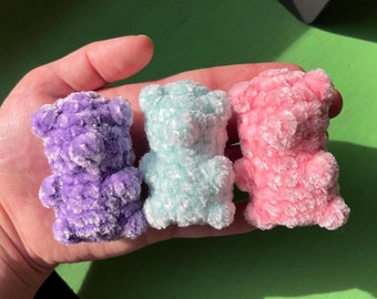 Gummy Bear Plushie | Gummy Bear Amigurumi | Crochet Gummy Bear Plush