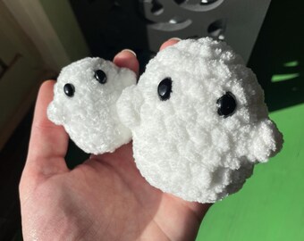 Ghost Plushie | Ghost Amigurumi | Crochet Ghost Plush
