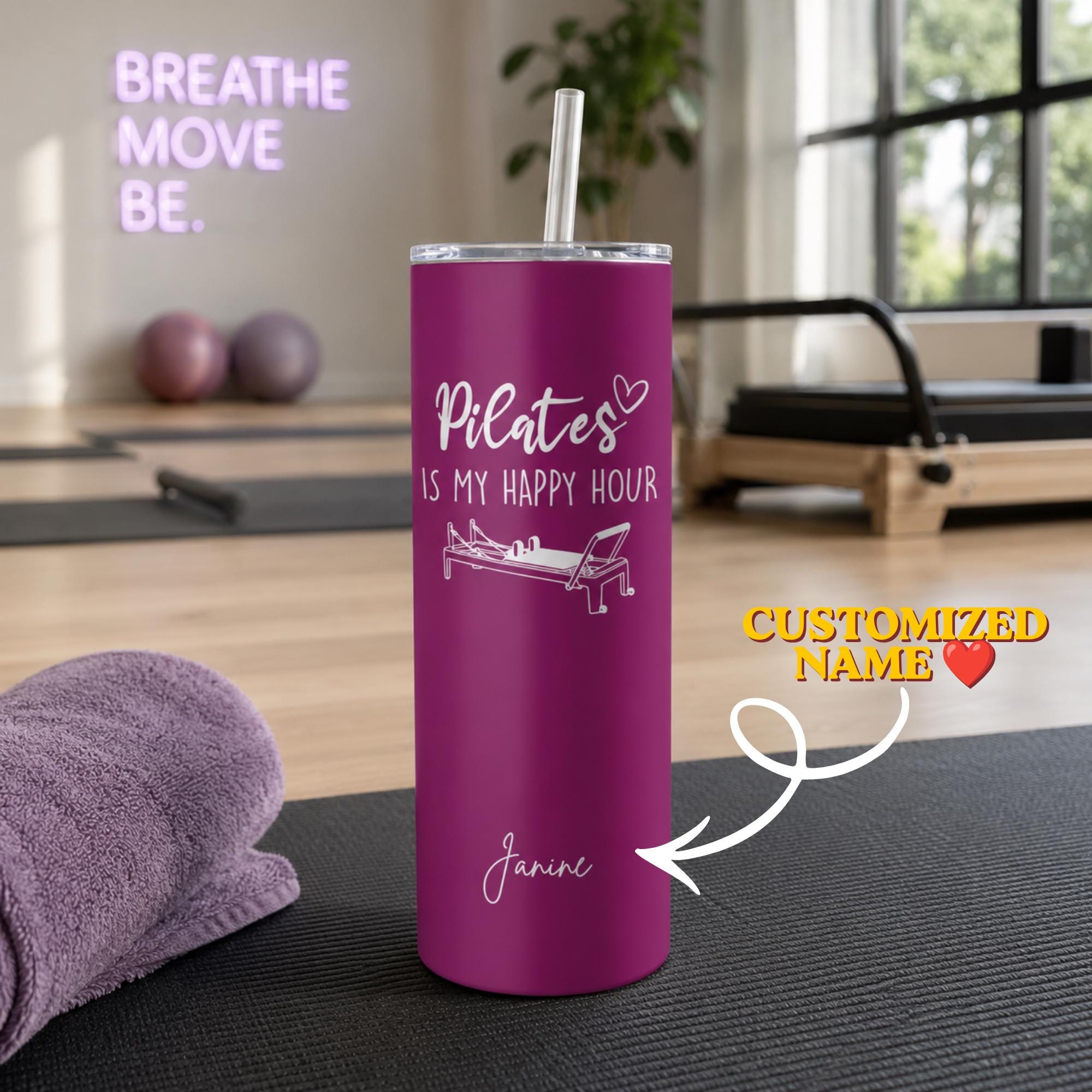 Tumbler Cup Pilates - Etsy