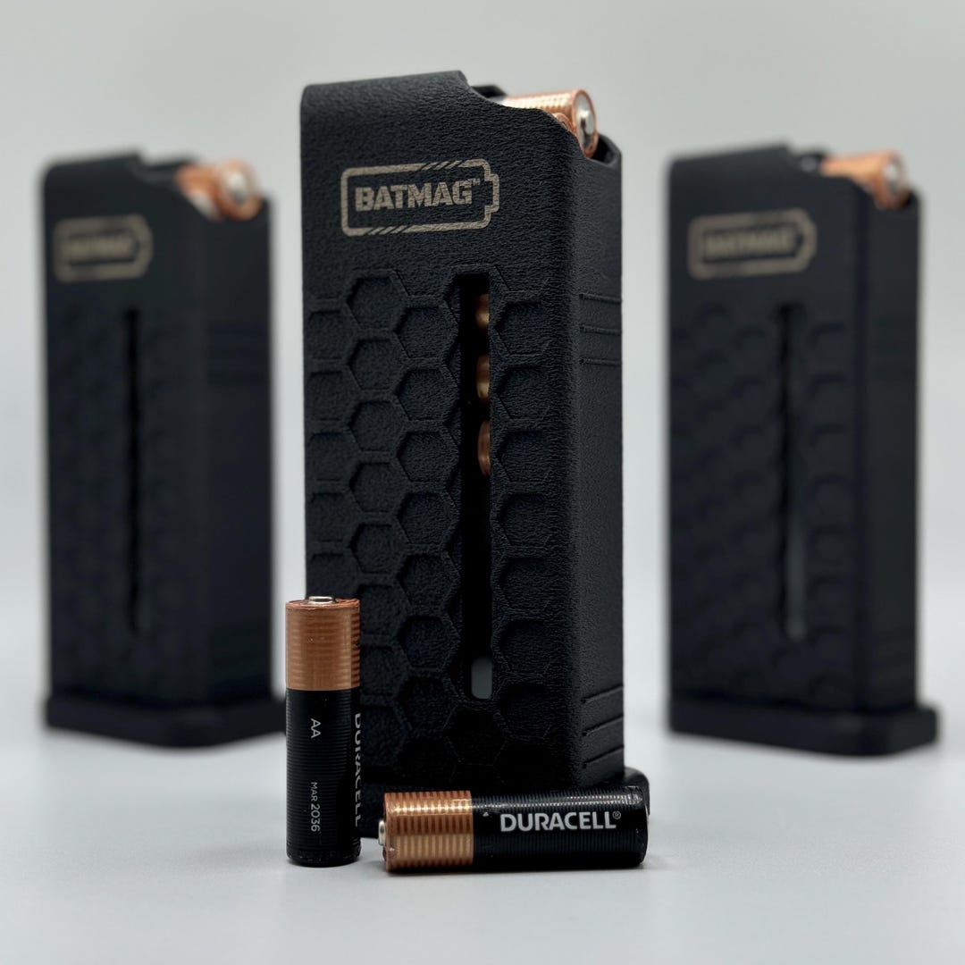 Batmag AA Battery Dispenser 3-pack, Gen2 Battery Storage Box - Etsy Canada