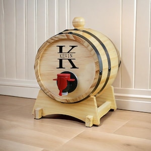 Customize Oak Whiskey Barrel，whiskey cask for dad，Bourbon Barrel，Home Bar,Groomsmen Gifts，Best Man Gifts，Gifts for Father Grandpa