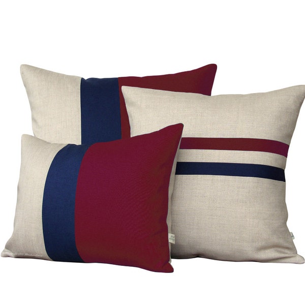 Striped Pillow Set Etsy