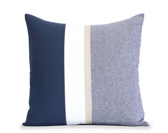 Sophia-Chambray 20x20 Pillow main image 1