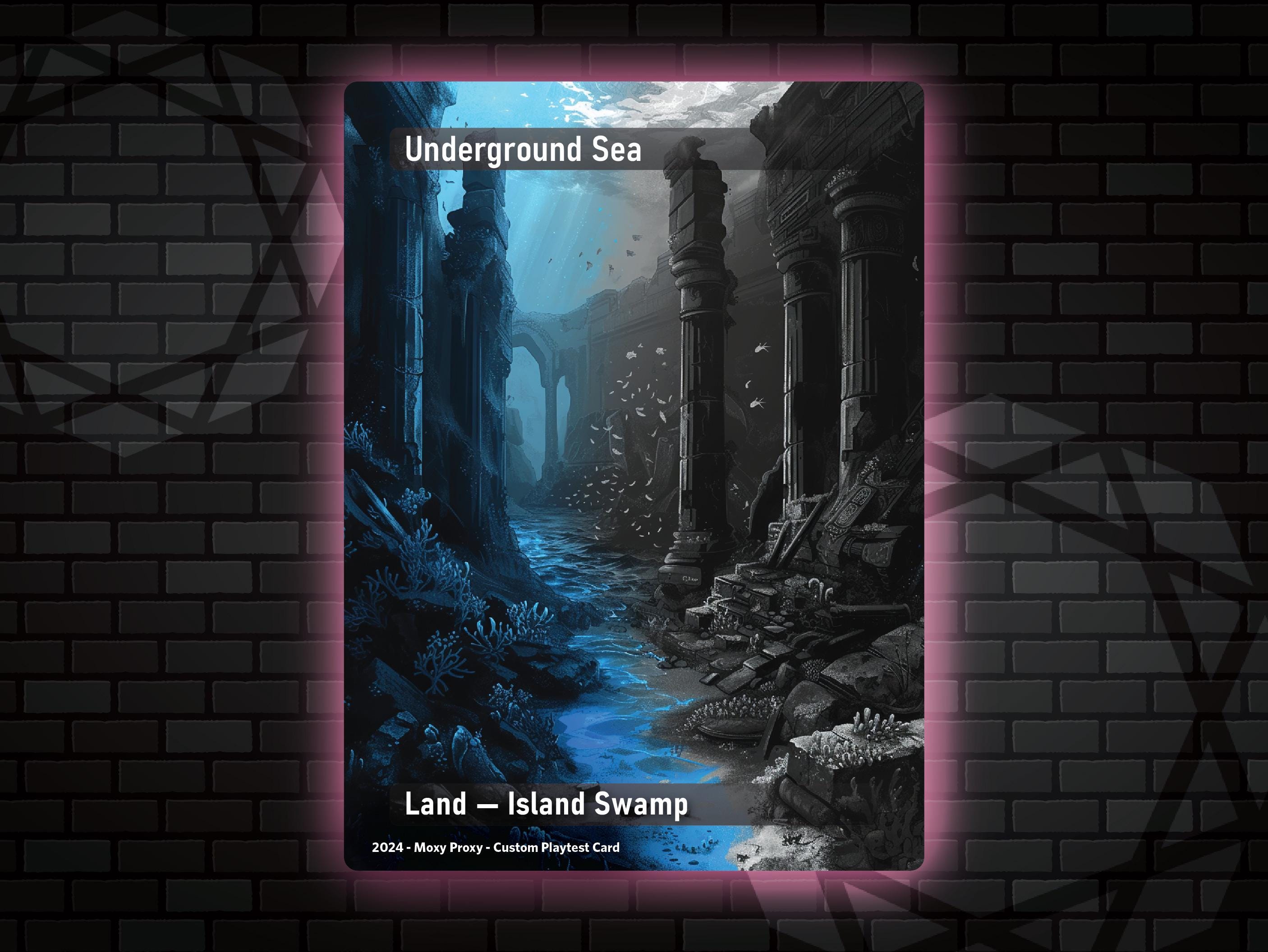 Underground Sea プレイマット MTG