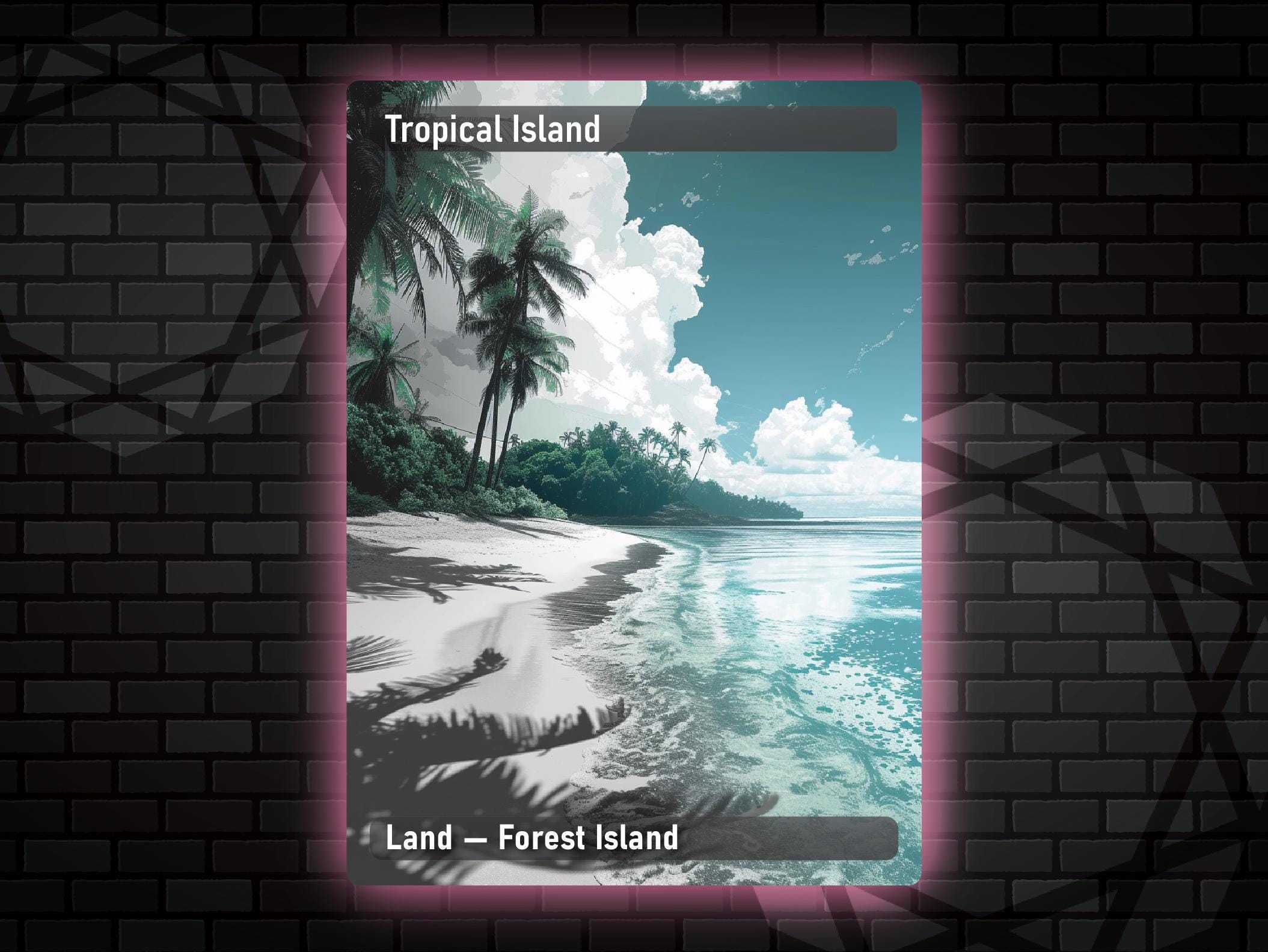 Tropical Island Mtg - Etsy