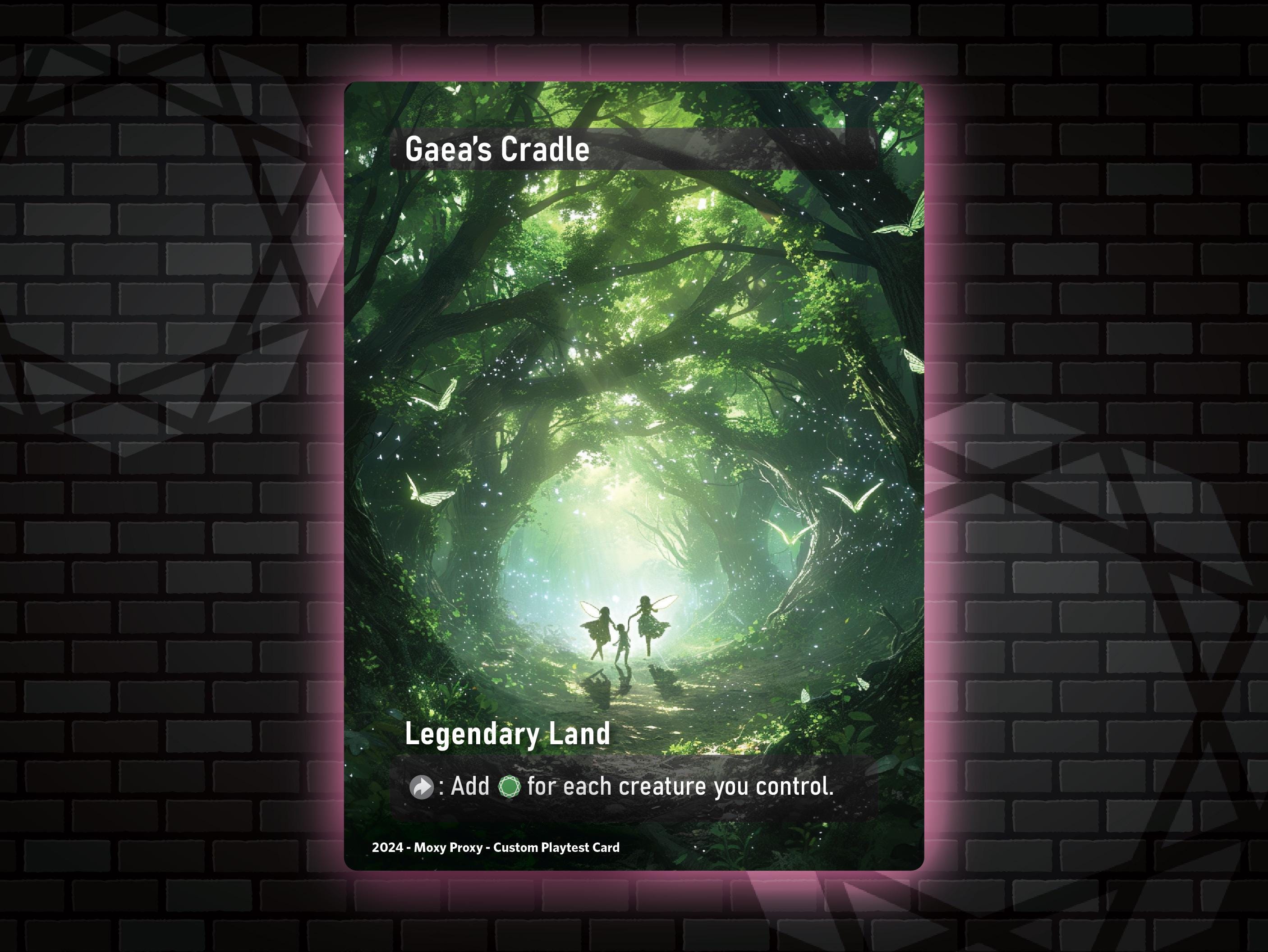 Gaea's Cradle Judge Foil (JDG)