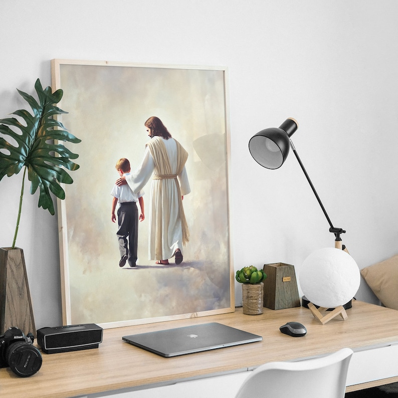 lds-baptism-gift-for-boy-jesus-portrait-with-a-boy-portrait-baptism-i