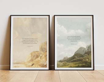 Book of Mormon Art Prints Vintage Watercolor Alma Ether Verses Religious Scripture Art DIGITAL DOWNLOAD Inspirational Home Decor